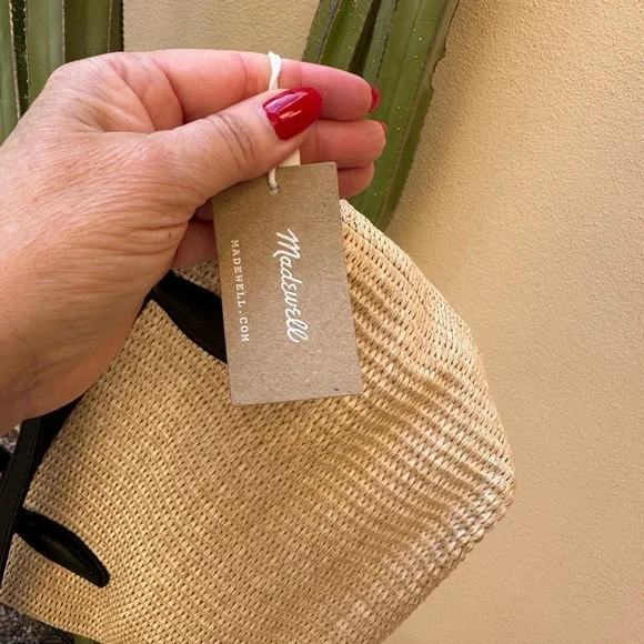 Madewell Raffia mini tote - Picture 5 of 5